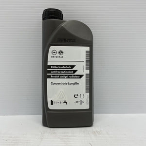 VAUXHALL ANTIFREEZE CONCENTRATE LONGLIFE GREEN 1L !GENUINE! 93165413