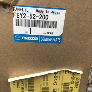 Genuine MAZDA RX-8 2003 LA-SE3P Left Fender Panel FEY252200 Brand New