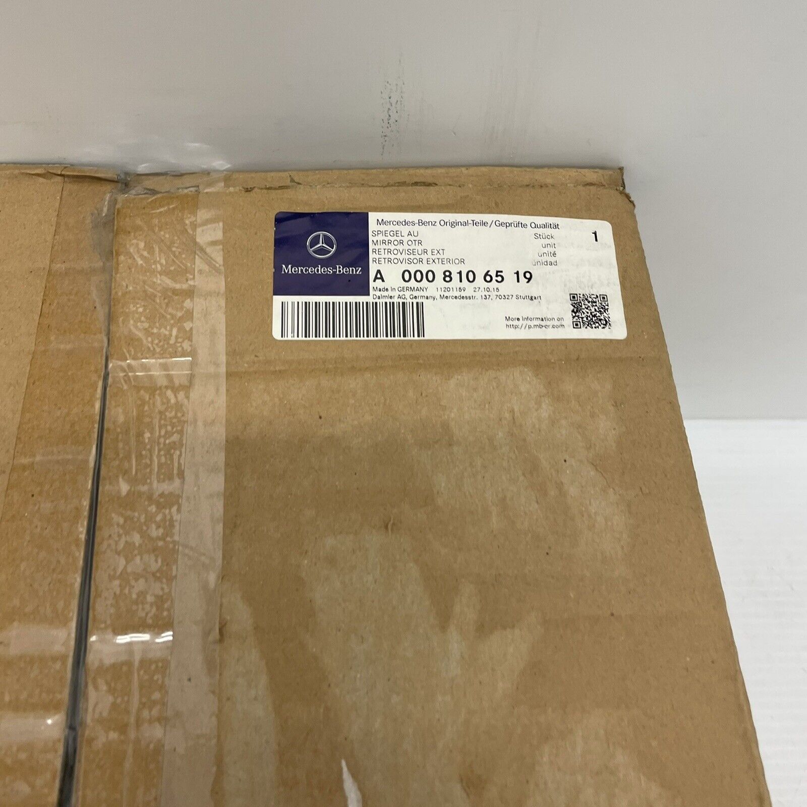 Genuine Mercedes Mirror Body A0008106519 – Genuine Parts Ltd
