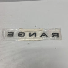 Load image into Gallery viewer, Genuine Range Rover Velar 2017+ Rear Name Plate Dark Atlas LR104327