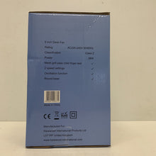 Load image into Gallery viewer, Highlands 9" Inch Small Desktop Portable Fan Table Silent Desk Air Cooling Fan