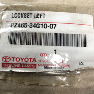 Genuine Mazda Lockset (left) pz46534g1007