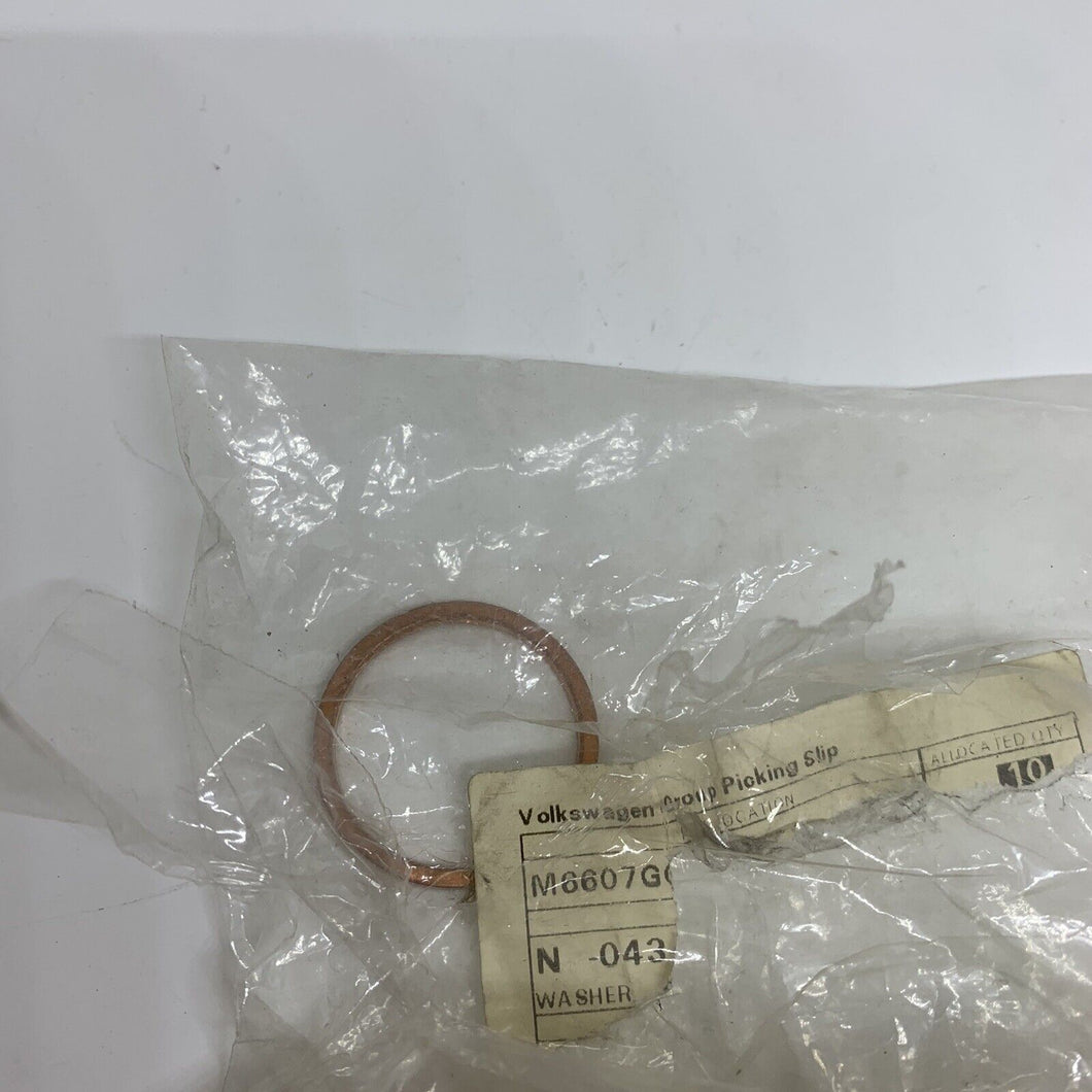 Audi 100 A6 C4 Oil Sump Seal Ring 26x31 New Genuine N0438541