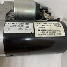 Load image into Gallery viewer, GENUINE AUDI STARTER MOTOR 02Z911023RX
