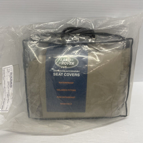 DISCOVERY SPORT SEAT PROTECTION COVERS 2ND ROW ALMOND NEW GENUINE VPLCS0292SVA