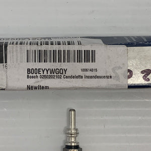 Bosch 0250202102 Glow Plug