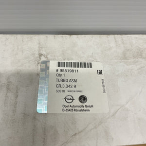 Genuine Actuator Vauxhall / Saab 2.0CDTI 160HP 95519811 Turbocharger