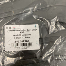 Load image into Gallery viewer, Genuine Audi A3 2013-20 S3 2017-20 boot load liner mat (saloon) 8V5061180