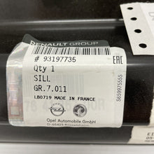 Load image into Gallery viewer, Genuine Vauxhall Body Side Panel 93197735