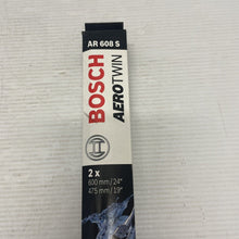 Load image into Gallery viewer, BOSCH Wiper Blade Pair Aerotwin Retro  with integrated washer jet AR608S