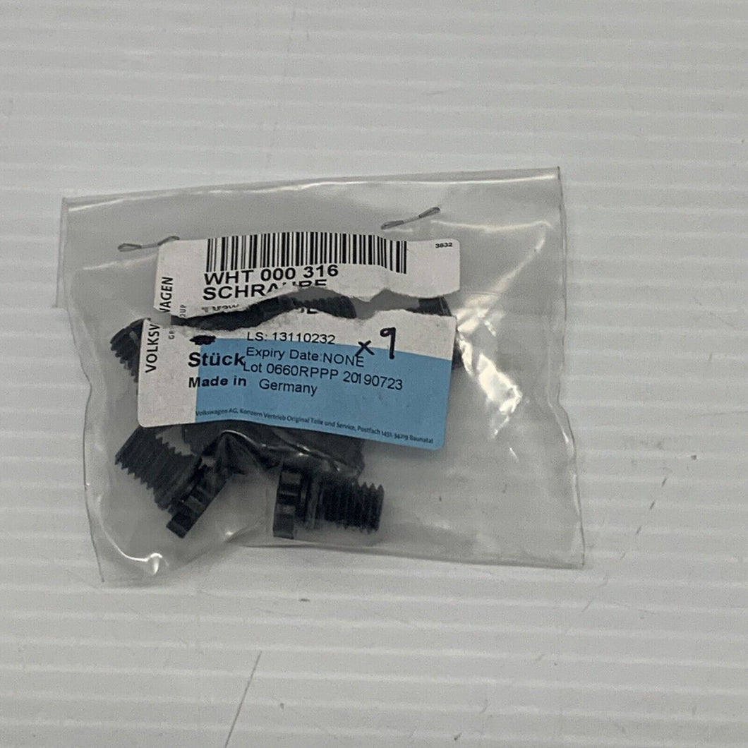 Genuine Audi A4 coolant bleed / Bleeder screw bolt x9 WHT000316