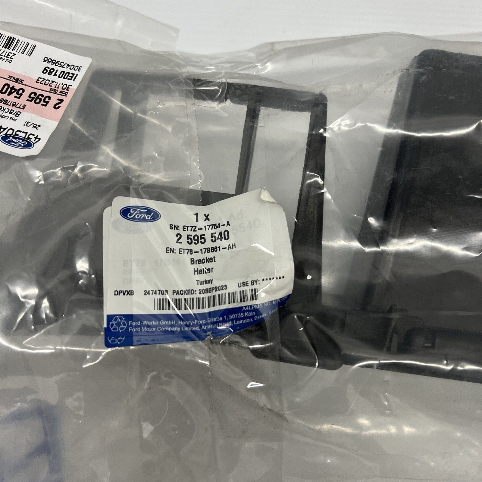 Genuine Ford Transit Courier MK1 14-23 Rear Bumper Reinforcement Suppo ...