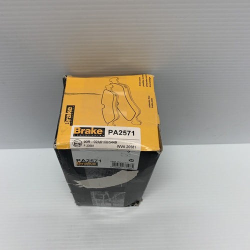 Genuine brake engineering pa2571 discovery range rover brake pad set