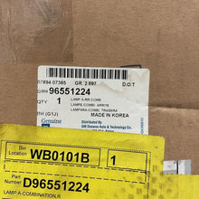 Load image into Gallery viewer, GENUINE CHEVROLET LACETTI 2003 - 2009 NEW REAR TAIL LIGHT LAMP RIGHT 96551224