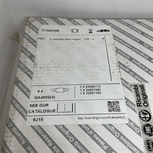 Load image into Gallery viewer, Fiat Professional Brake Pad Set Front 77365396 2009-2015