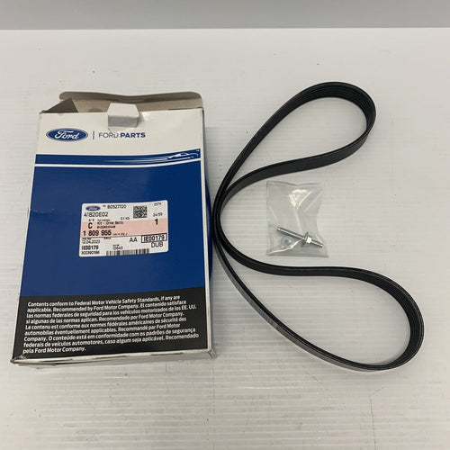 Genuine Ford Fiesta Mk8 1.25 1.4 1.6 B-Max Drive Belt Kit V-Ribbed 1809955