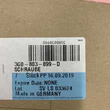 Load image into Gallery viewer, VW Passat B8 2015-23  Spare Wheel Hold Down Bolt 3G0803899D New Genuine VW part