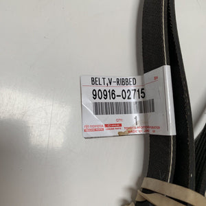 9091602715 Genuine TOYOTA Belt V-ribbed 90916-02715