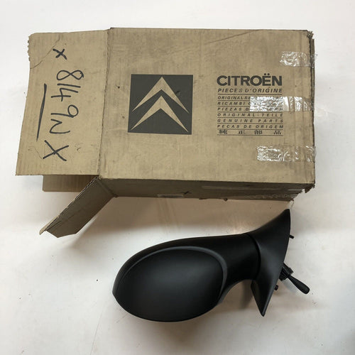 GENUINE citroen c3 pluriel 8149nx N/S MANUAL WING MIRROR new