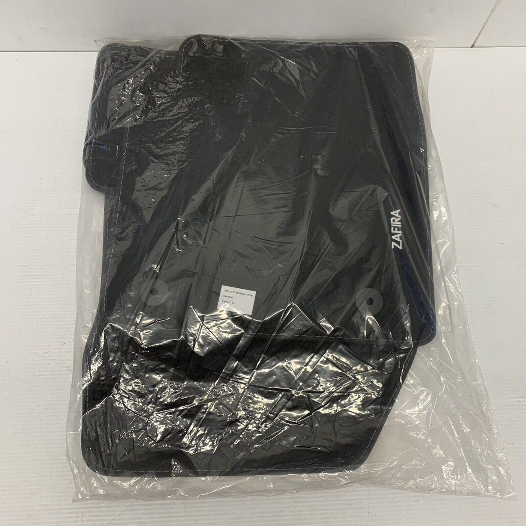 Genuine Vauxhall Velour Black Tailored Front/Rear Floor Car Mats Zafira T11-
