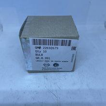 Load image into Gallery viewer, GENUINE VAUXHALL BULBS X9 - GENUINE NEW - 22692679