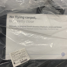 Load image into Gallery viewer, Genuine VW ID.4 2021-On premium floor mat set black/grey (RHD) 11C061270WGK