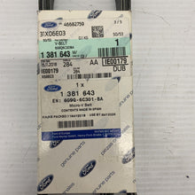 Load image into Gallery viewer, Genuine Ford Galaxy S-Max WA6 Drive V Belt 1381643