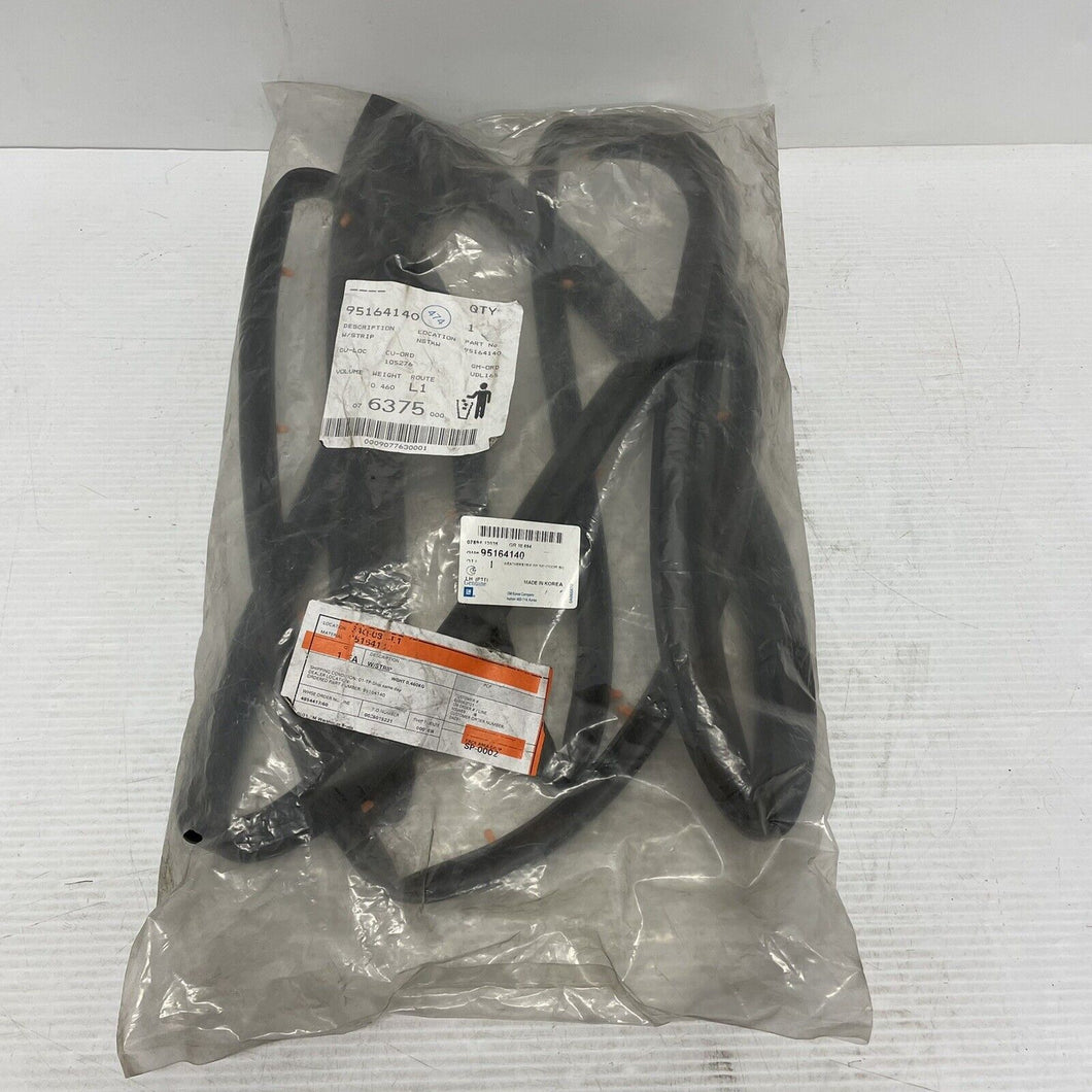 Genuine Chevrolet GM OEM Sonic Rear DoorWeather Strip Seal Left 95164140