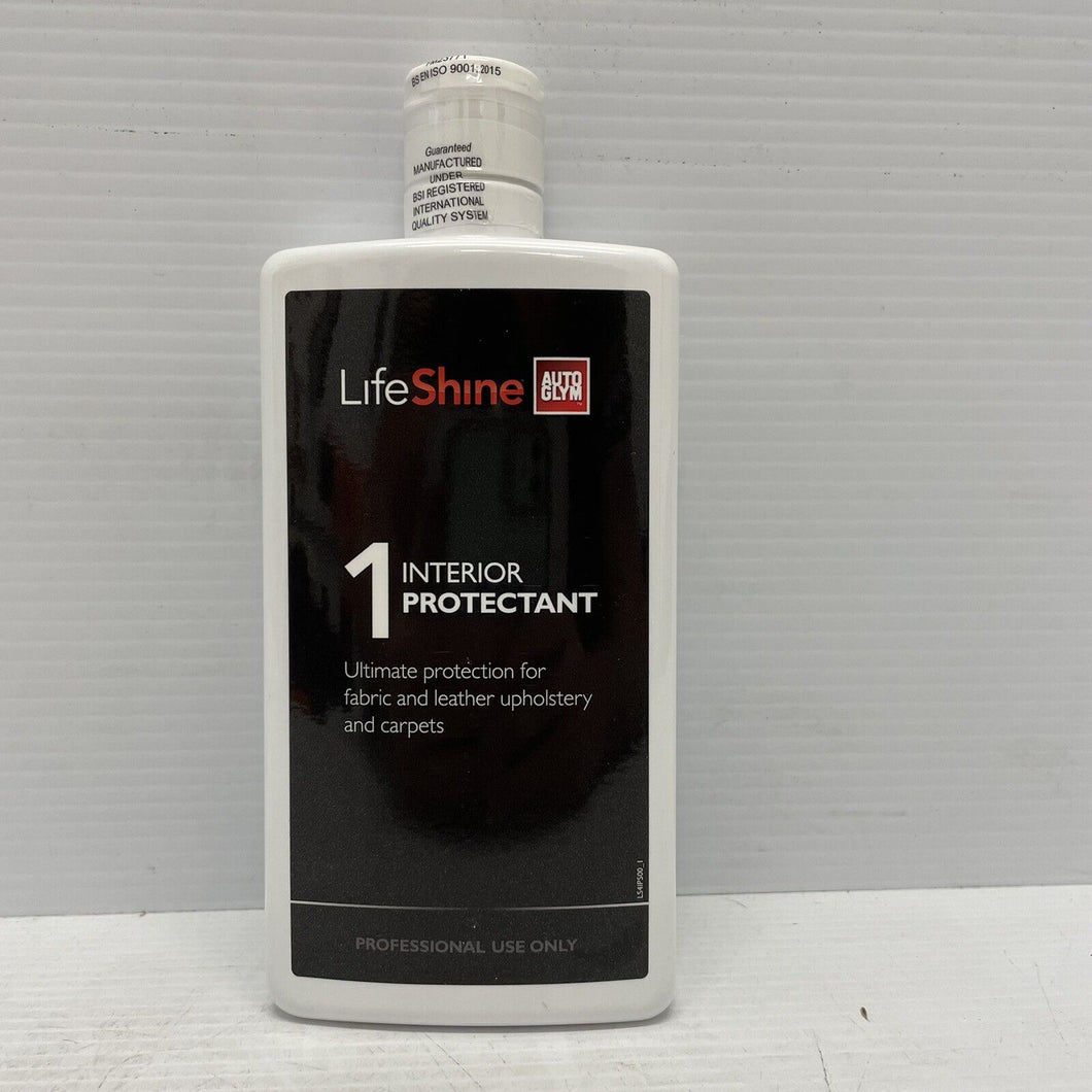 Autoglym Life shine 1 Interior Protectant 500ml Brand New Sealed