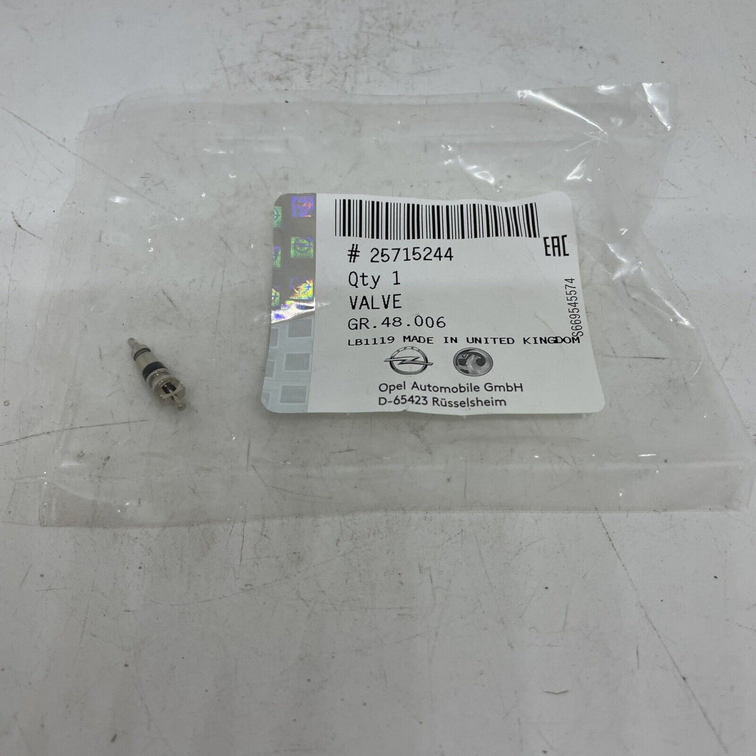 Vauxhall Chevrolet Opel GM Tyre Pressure Wheel Stem Sensor Valve TPMS 25715244
