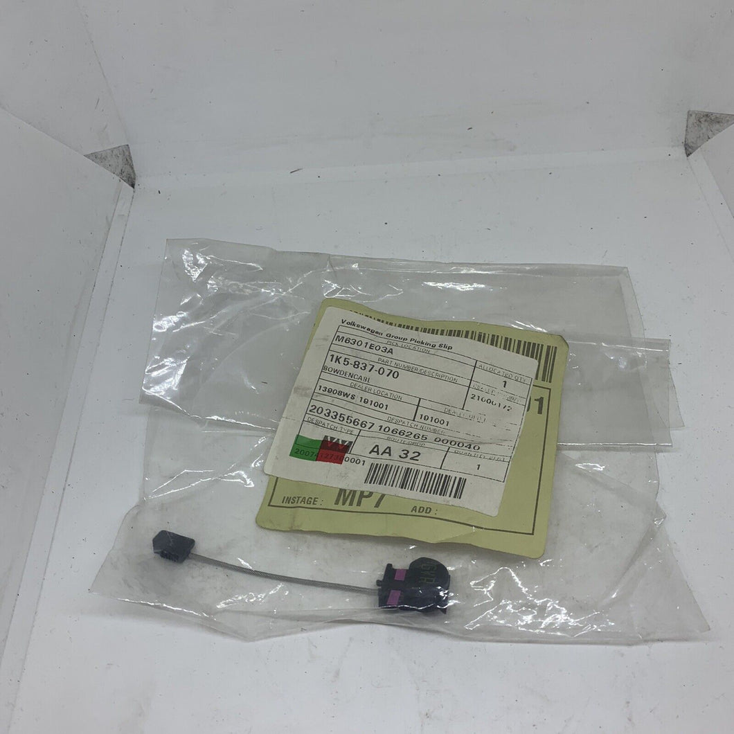 Genuine Cable With Clip Right VW Bora Eos Golf Variant 4Motion Jetta 1K5837070