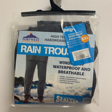 Load image into Gallery viewer, PORTWEST S351 Sealtex AIR navy waterproof trousers size XXL