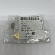 Load image into Gallery viewer, VAUXHALL SCREW - GENUINE NEW - 11571223 X5