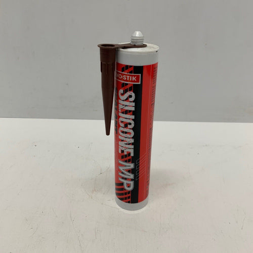 GENUINE EVO-STIK SILICONE MP SEALANT BROWN