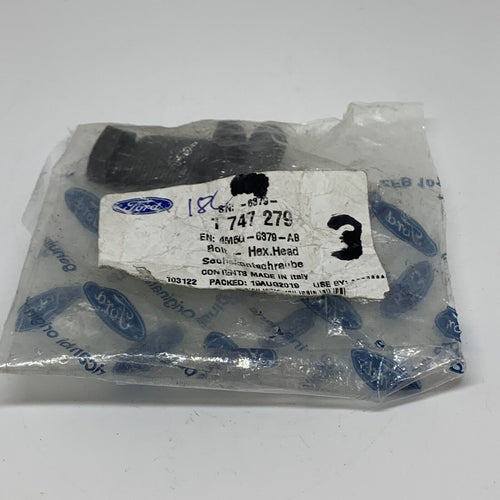 Genuine Ford 1.25 Duratec 1.19 Sigma Flywheel Bolt M10x1 2015- 1747279 x3