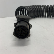 Load image into Gallery viewer, DBG 3.5m 15-Pin Retractable Coiled Electrical Cable 24V Truck Trailer