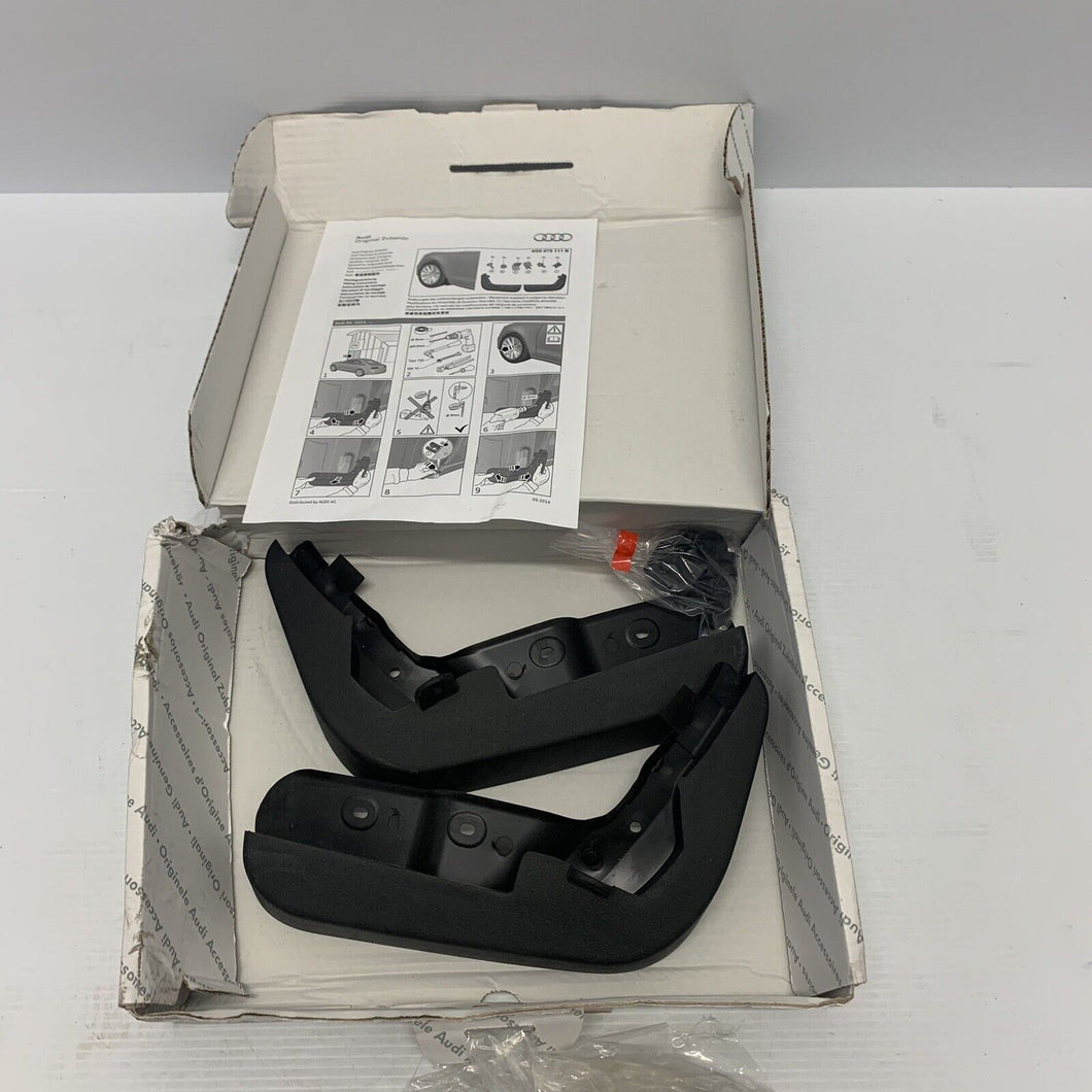 Genuine Audi A6 saloon/avant 15-16 facelift models front mudflaps 4g0075111b