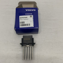 Load image into Gallery viewer, Genuine Volvo heater blower motor resistor 30767040