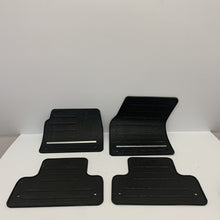 Load image into Gallery viewer, GENUINE RANGE ROVER EVOQUE 2012 > RUBBER FLOOR MAT SET LR045096 (SEND REG)