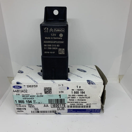 Genuine Ford 1865194 RELAY ASSY GLOW PLUG