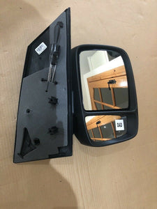 New Genuine Fiat Scudo 07-11 Right Manual Black Wing Door Mirror 9467180088