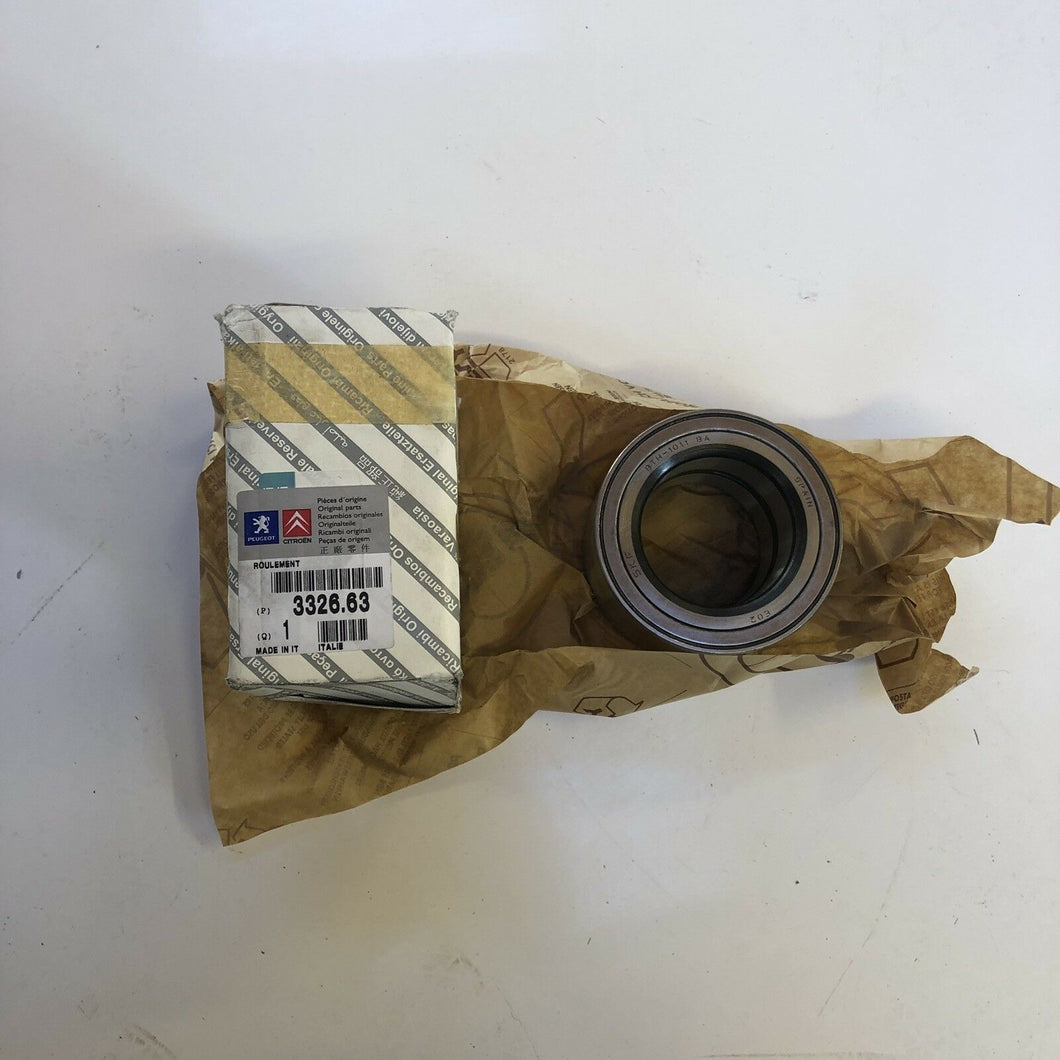 genuine Front wheel bearing for Peugeot Boxer mark 1 and 2 - part number 332663