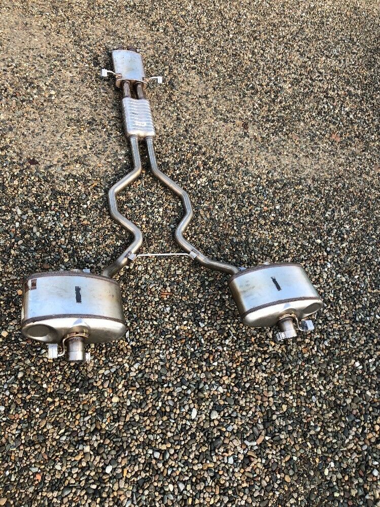 Genuine Land Rover Resonator Exhaust System With 2x Rear Mufflers&exhaust Tips